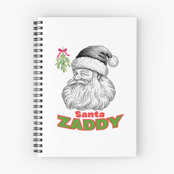 Artikelvorschau, Weihnachtsmann Zaddy entworfen und verkauft von Flibbertygibbet Press.