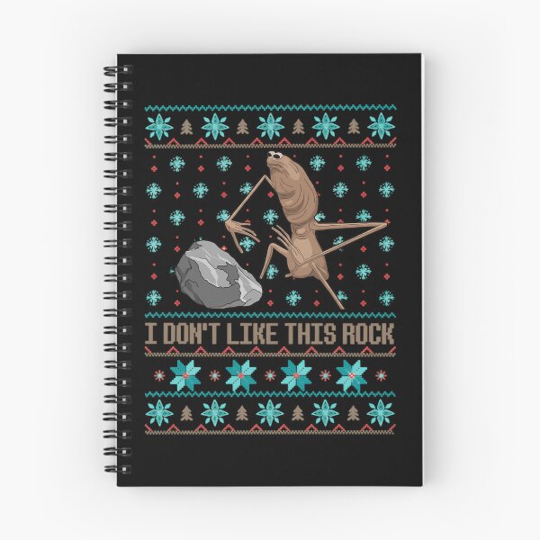 Item preview, I Don'T Like This Rock Ugly Christmas  Marcus The Worm Xmas Png designed and sold by DustinruArt.