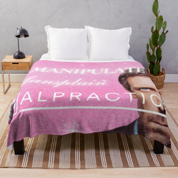 Item preview, Manipulate Mansplain Malpractice (House MD) designed and sold by crowphia.