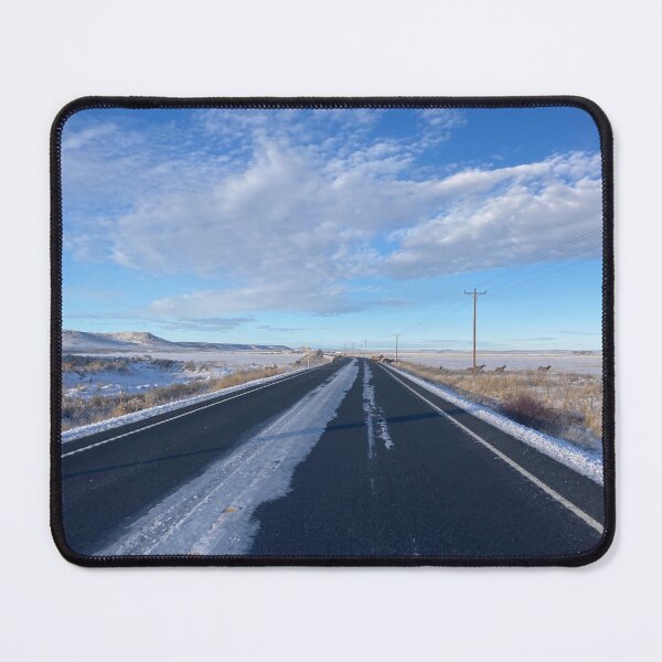 Aperçu de l'œuvre Traversée hivernale sur la route ouverte créée et vendue par 3 Square Hollow Trading Post.
