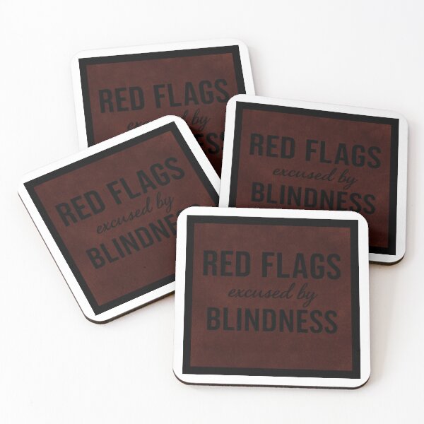 Item preview, red flags blind designed and sold by OCD_JESSICA.