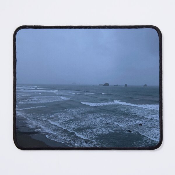 Item preview, Stormlight Over a Foggy Pacific Coast designed and sold by 3 Square Hollow Trading Post.