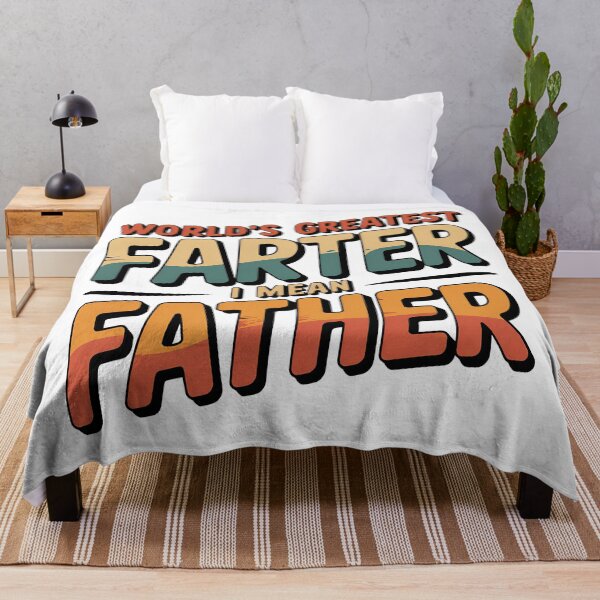 Item preview, Worlds Greatest Farter I mean Father, Retro Vintage Style designed and sold by graphic-genie.
