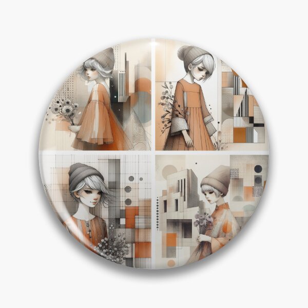 Item preview, Girl Alone Crowd City designed and sold by Beyondnote-Art.