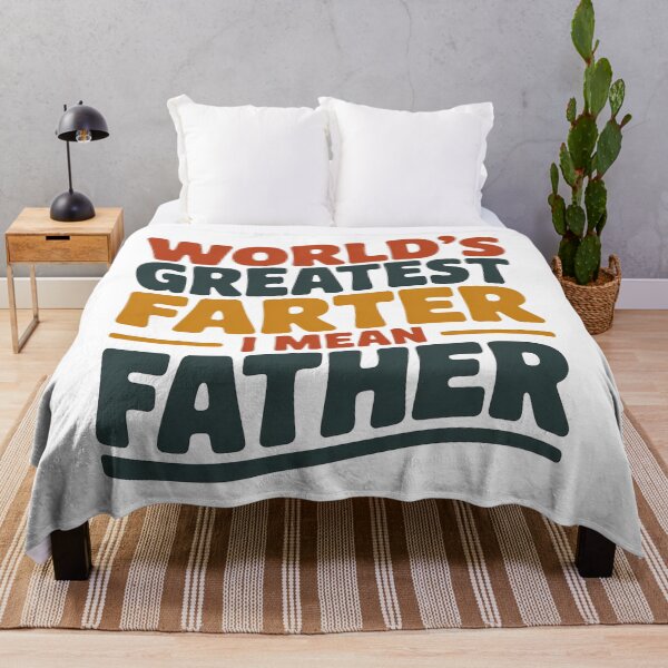 Item preview, Worlds Greatest Farter I mean Father, Retro Vintage Style designed and sold by graphic-genie.
