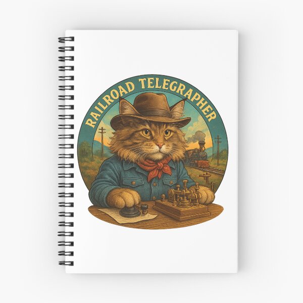 Item preview, Wyatt The Fluffy Railroad Telegrapher designed and sold by Fort Galaxy.