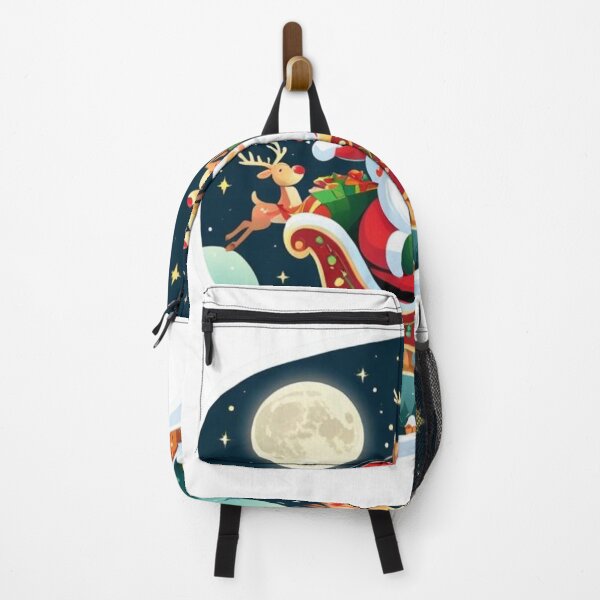 Item preview, Santa Flying Sleigh Across Christmas Eve Sky designed and sold by TaufiDaArtworks.