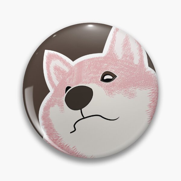Item preview, Pink Shiba with pride and confidence designed and sold by ShibaCruise-On.