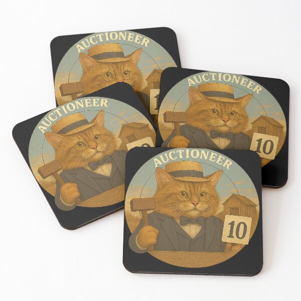 Item preview, The Maine Coon Auctioneer designed and sold by Fort Galaxy.