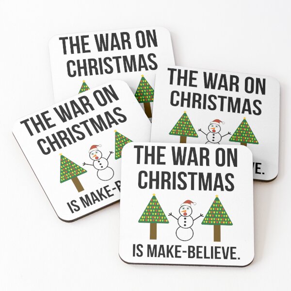 Item preview, The war on Christmas is make-believe  designed and sold by Rachel the Artist .