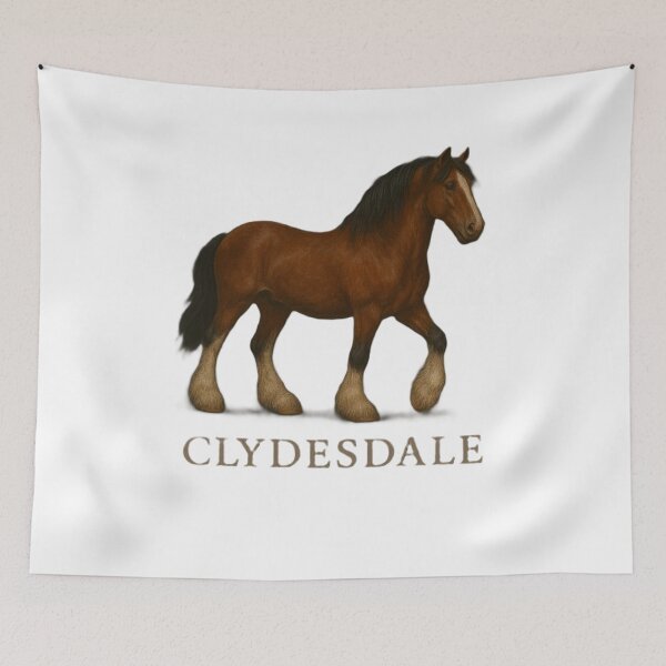Item preview, Majestic Clydesdale Strength designed and sold by TheJoyfulPen.