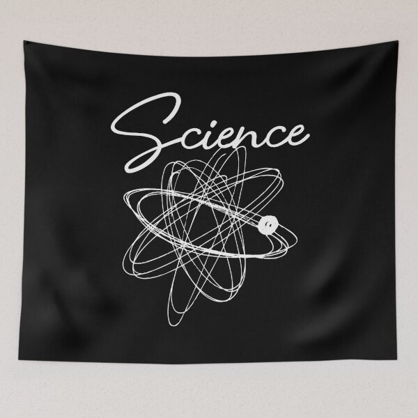 Item preview, Abstract Atomic Orbit Science Illustration on Black Background designed and sold by NNAANN.