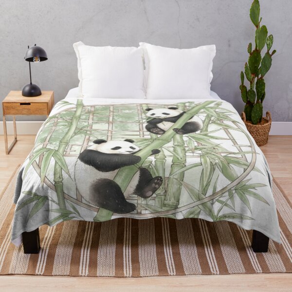 Item preview, Climbing Companions: A Panda Portrait designed and sold by chunzartshop.
