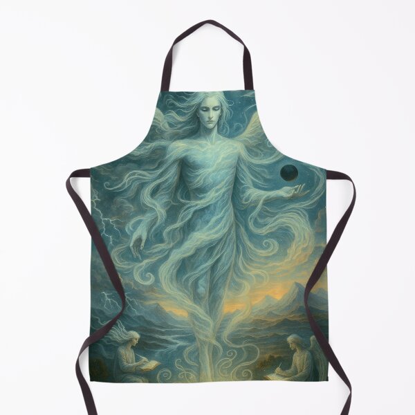 Item preview, Archangel Scribe of Natural Law - Visionary Angel Art designed and sold by ascentphenix.