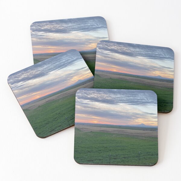 Item preview, Sunset Over the Fields with Mt. Adams designed and sold by 3 Square Hollow Trading Post.