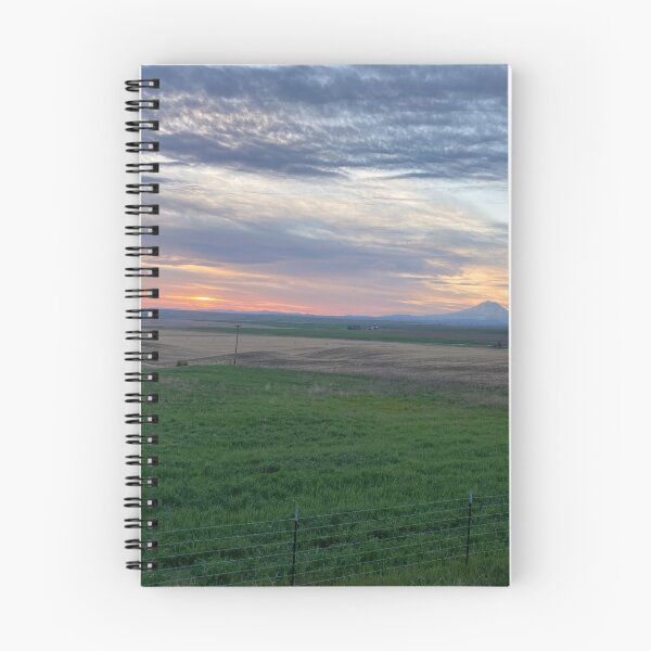 Item preview, Sunset Over the Fields with Mt. Adams designed and sold by 3 Square Hollow Trading Post.