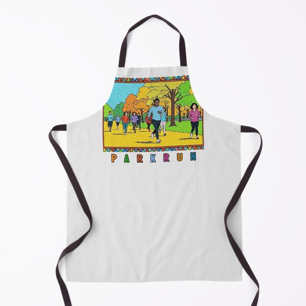 Item preview, Colorful Parkrun Runners in Autumn Park Illustration designed and sold by KiwiRider.
