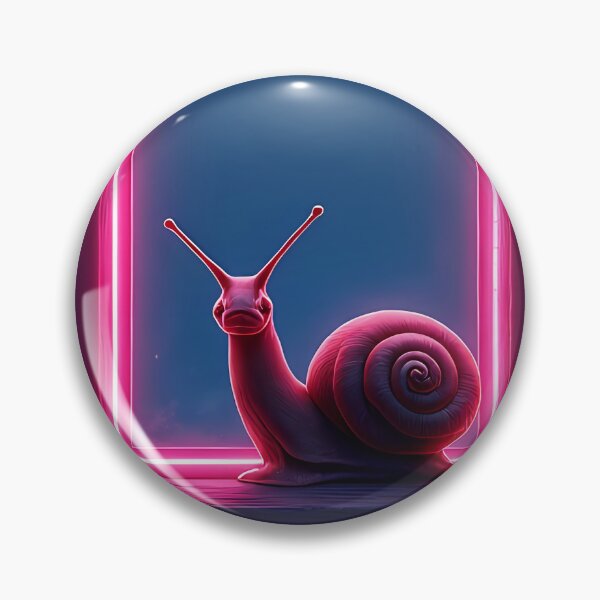 Item preview, Neon frame snail on a windowsill designed and sold by Mianku | Für das Leben.