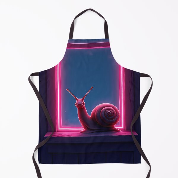 Item preview, Neon frame snail on a windowsill designed and sold by Mianku | Für das Leben.