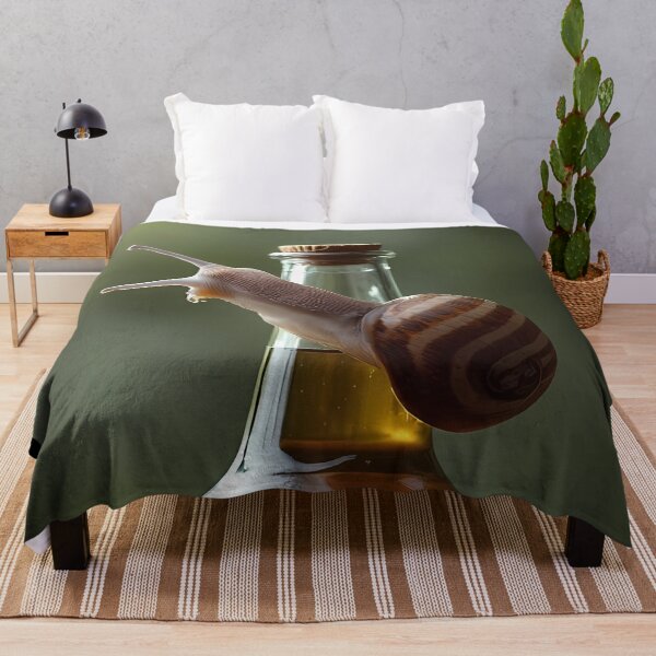 Item preview, A snail climbs a bottle of liquid. designed and sold by Mianku | Für das Leben.