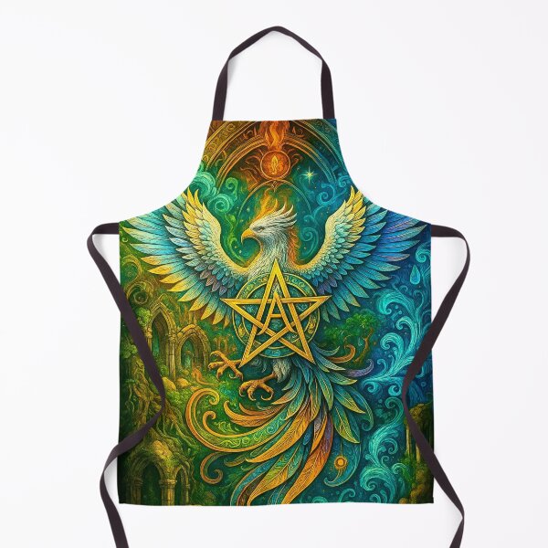 Item preview, ✶ Ascent Phoenix I: The Flame of Origin - Ascending Angelic Star - Seasons Elements - Visionary Art designed and sold by ascentphenix.
