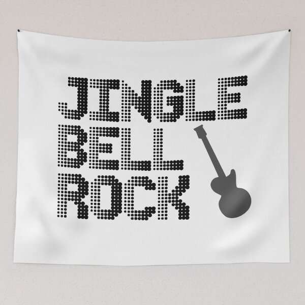 Item preview, Jingle Bell Rock Typography Phrase Art designed and sold by NNAANN.