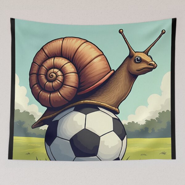 Item preview, Snail football: Slow but sure to victory designed and sold by Mianku | Für das Leben.