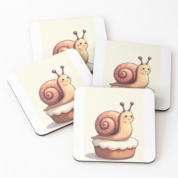 Item preview, Cute snail on a cupcake designed and sold by Mianku | Für das Leben.