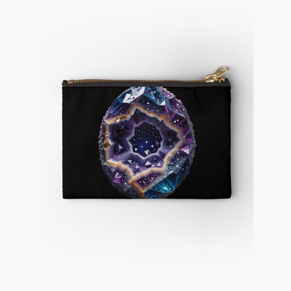 Item preview, Mystical amethyst geode with starry sky interior designed and sold by Mianku | Für das Leben.