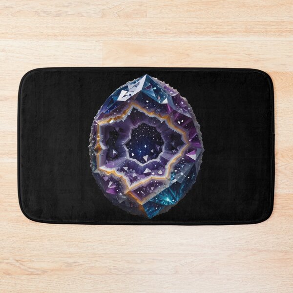 Item preview, Mystical amethyst geode with starry sky interior designed and sold by Mianku | Für das Leben.