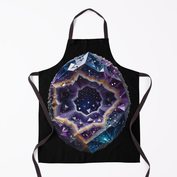 Item preview, Mystical amethyst geode with starry sky interior designed and sold by Mianku | Für das Leben.