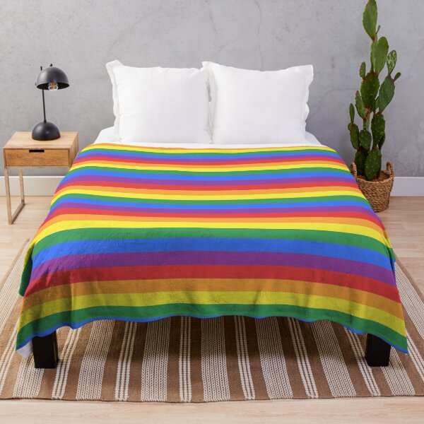 Artikelvorschau, Regenbogenstreifen entworfen und verkauft von porcupride.