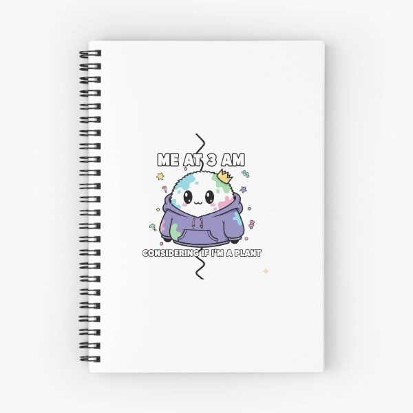 Item preview, 3 AM Thoughts Meme: Am I a Plant? Cute Gen Z Anxiety designed and sold by NaevaArt.