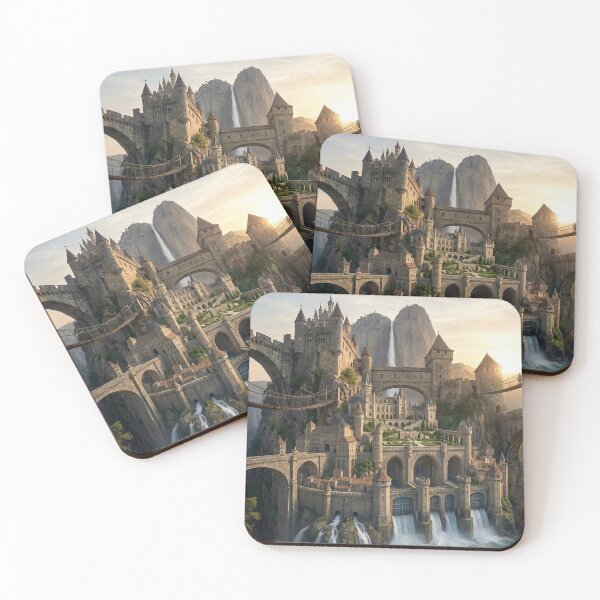 Item preview, Castle by the falls designed and sold by Yournique.
