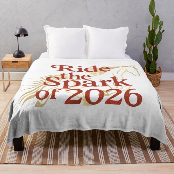 Item preview, Ride the Spark of 2026 – Golden Horse New Year Design designed and sold by affiliatevera10.