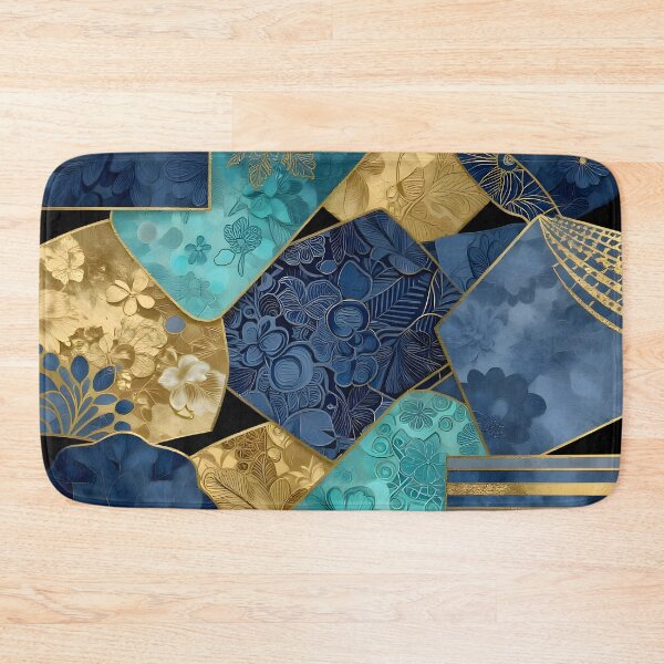 Item preview, Elegance in Blue and Gold designed and sold by KirstenStar.