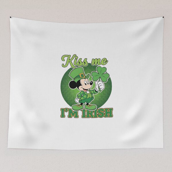 Item preview, Kiss Me I'm Irish Mickey designed and sold by ClucasKe12.