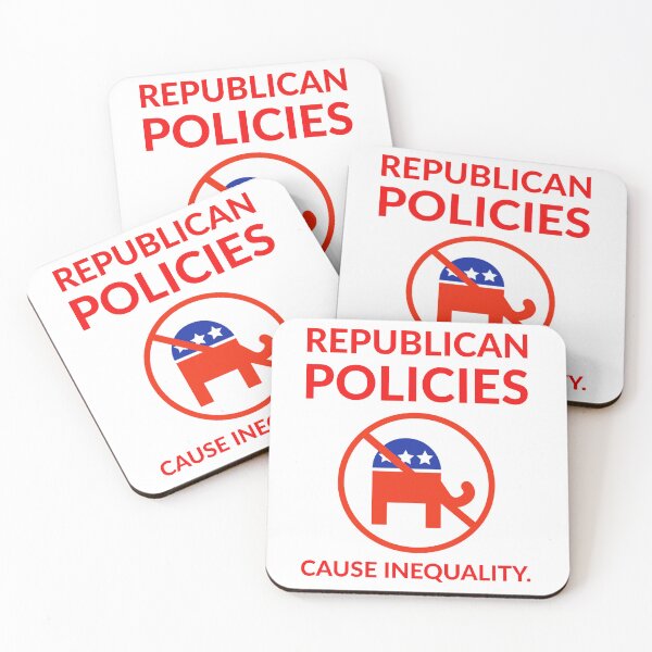 Item preview, Republican policies cause inequality  designed and sold by Rachel the Artist .