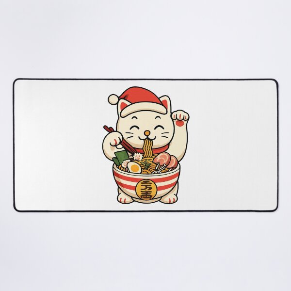 Item preview, Japanese Lucky Cat, Merry Christmas Japanese Lucky Cat designed and sold by vectcd.