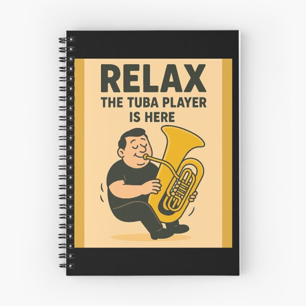 Item preview, Relax, the tuba player is here designed and sold by Agu210.