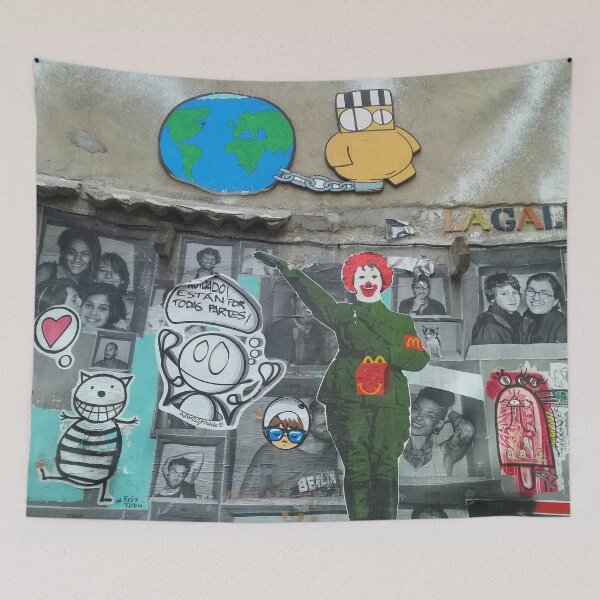 Item preview, In the streets of Barcelona designed and sold by BeJahMan.