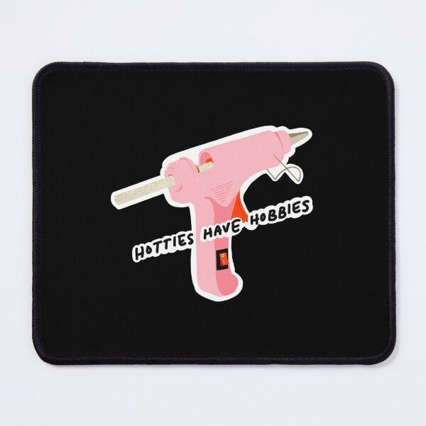 Item preview, hotties have hobbies hot glue gun designed and sold by LocalHoneyArt.
