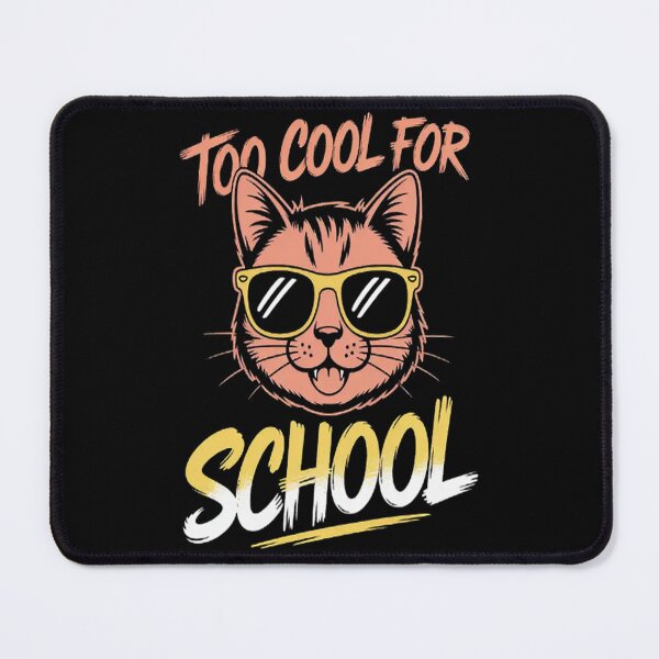 Item preview, Too Cool For School, Cat Back To School Kitten Lover designed and sold by SignaturalGen.