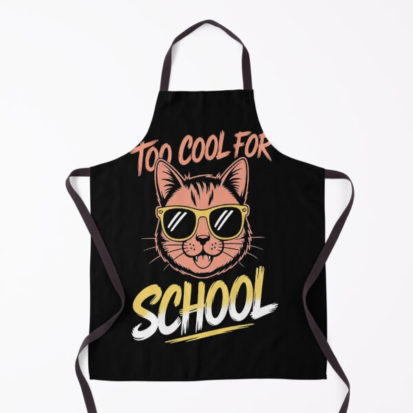 Item preview, Too Cool For School, Cat Back To School Kitten Lover designed and sold by SignaturalGen.