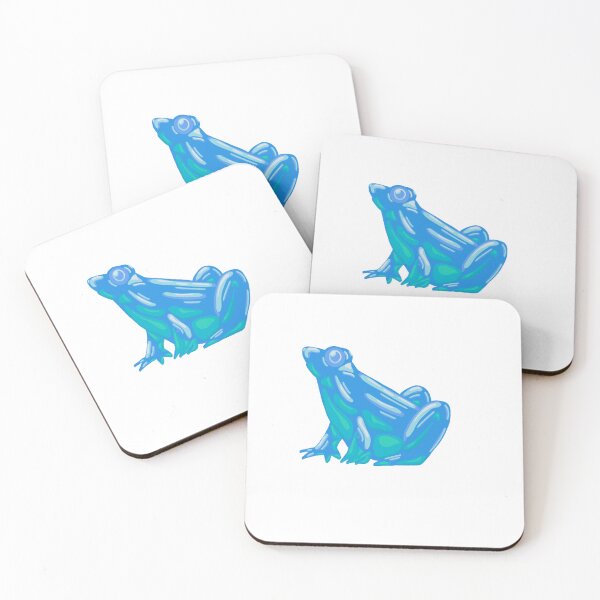 Aperçu de l'œuvre Grenouille gélifiée bleue créée et vendue par Studio Jae.