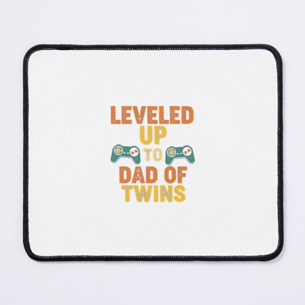 Item preview, Leveled Up To Dad Of Twins | Boy Dad Gamer Gift designed and sold by ClucasKe12.