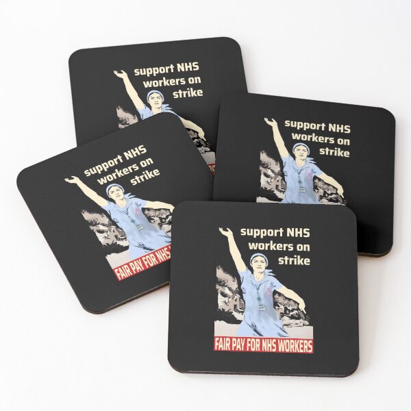 Item preview, Support NHS Workers on Strike designed and sold by Radical Poster Collective.