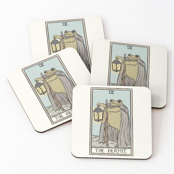 Item preview, The Hermit Toad Tarot designed and sold by Jewelia Howard.