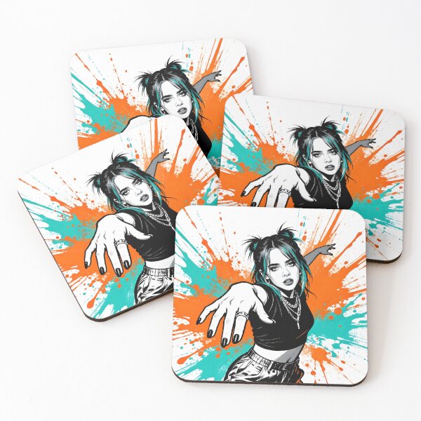 Item preview, Billie Eilish Pop Art Splash designed and sold by iwzzuel.