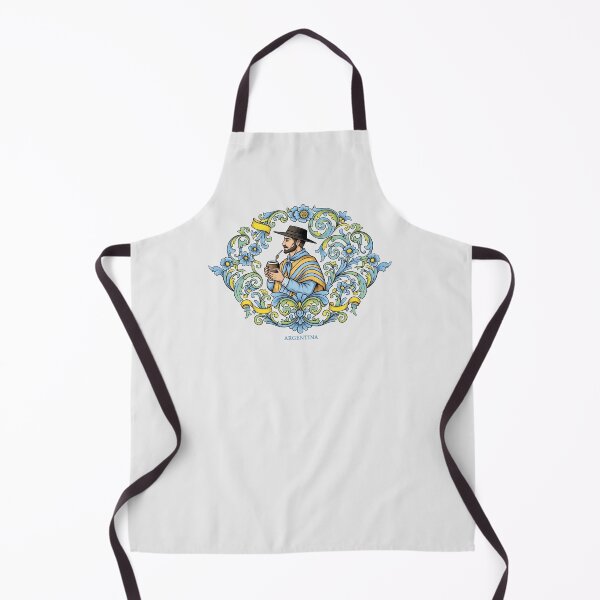 Item preview, Gaucho Drinking Mate Argentine Folk Art Decoration designed and sold by KiwiRider.